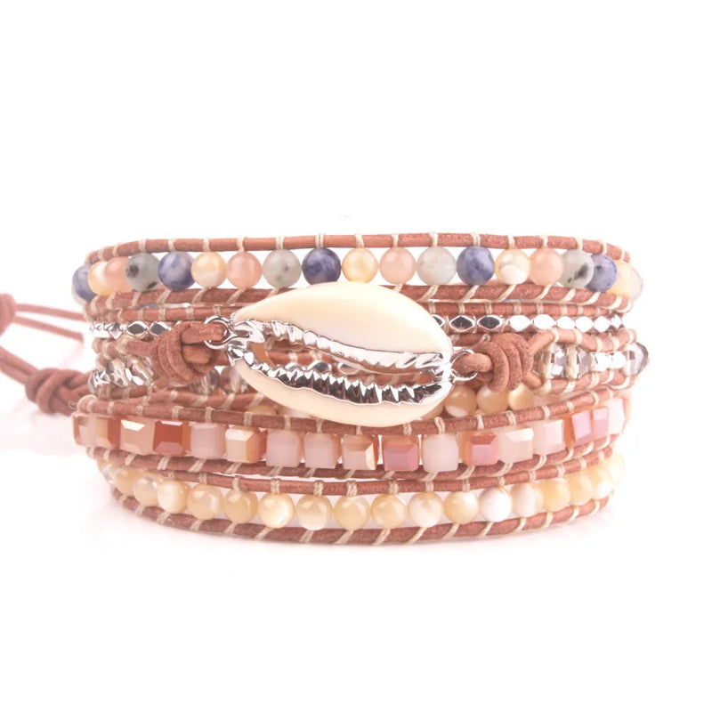 Boho Shell Bracelet Set