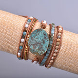 5x Women's Wrap Bracelet Set