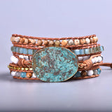 5x Women's Wrap Bracelet Set