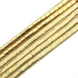 Natural Stone Rectangle Hematite Spacer Beads for DIY Bracelets