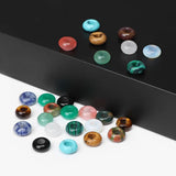 5x10mm Big Hole Natural Stone Beads Crystal Agates Jaspe Rondelle