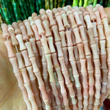 5x12mm Ruby Head Green Pink Opal Beads Strand