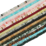 5x2mm Natural Stone Rondelle Beads 15''