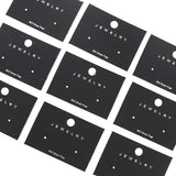 DIY Jewelry Cards 100pcs Earring Display Paper Earrings Accessories