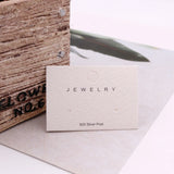 DIY Jewelry Cards 100pcs Earring Display Paper Earrings Accessories