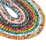 5x5x7mm Sea Sediment Jaspers Turquoise Beads for Jewelry Making