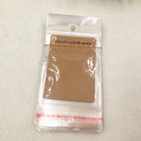 100pcs Necklace Card with Love Packing - 5x7.5cm Paper Card