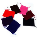 Velvet Pouches Jewelry Bag 10pcs Drawstring Packaging Display Gift Bags
