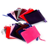 Velvet Pouches Jewelry Bag 10pcs Drawstring Packaging Display Gift Bags