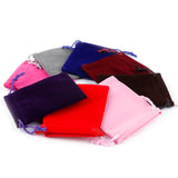 Velvet Pouches Jewelry Bag 10pcs Drawstring Packaging Display Gift Bags