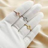 Oval Prong Ring Settings in Rose Plated 925 Sterling Silver