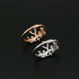 Vintage Style 5x7MM Pear Prong Ring Setting in 925 Sterling Silver