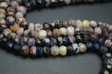 5x7mm Tourmaline Rondelle Spacer Stone Beads