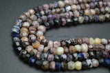 5x7mm Tourmaline Rondelle Spacer Stone Beads