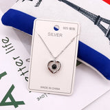 100pcs Jewelry Packaging Cards for Silver Necklace Bracelet Pendant