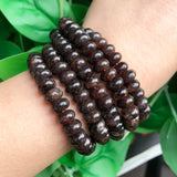 5x8mm Dark Red Garnet Abacus Stone Beads for Jewelry DIY