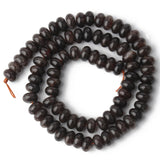 5x8mm Dark Red Garnet Abacus Stone Beads for Jewelry DIY