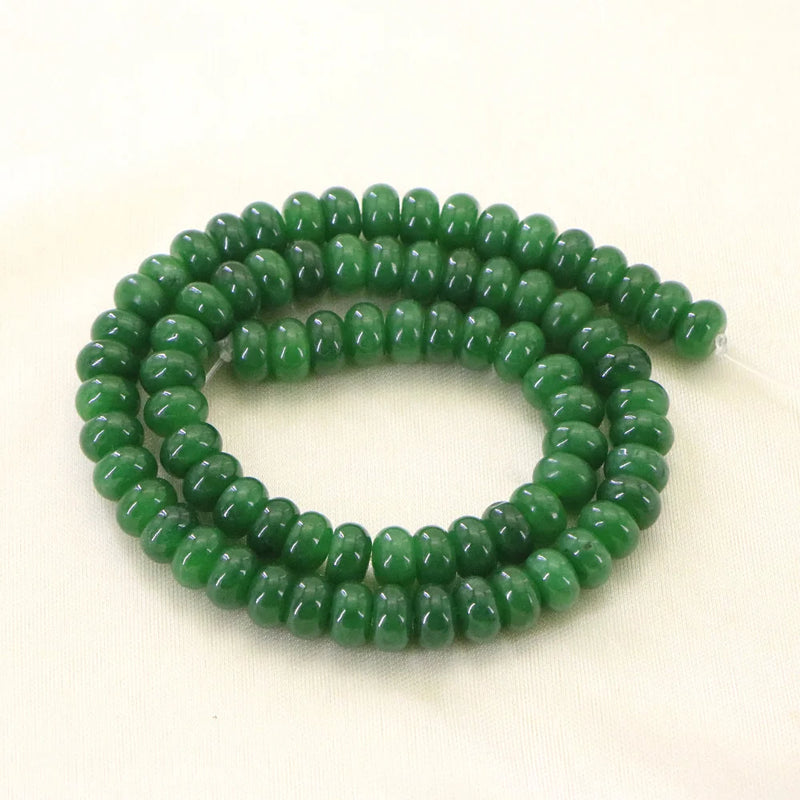 5x8mm Green Aventurine Crystal Beads Natural Stone DIY Accessory