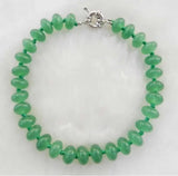 5x8mm Green Natural Emerald Abacus Beads Necklace Bracelets Earrings