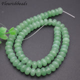 5x8mm Green Malay Jade Stone Rondelle Spacer Beads 5 Strands/lot