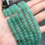 5x8mm Green Aventurine Abacus Stone Beads for DIY Jewelry