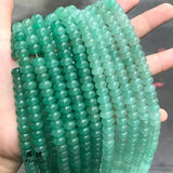 5x8mm Green Aventurine Abacus Stone Beads for DIY Jewelry