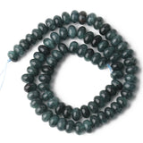 5x8mm Dark Jades Rondelle Stone Beads for Jewelry Making
