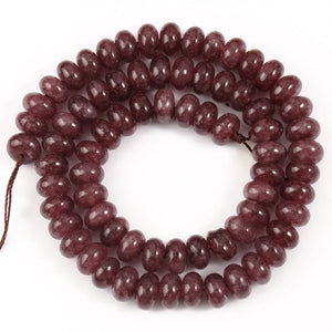 5x8mm Angelite Jaspers Jades Beads Rondelle Spacer Beads
