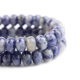 5x8mm Natural Stone Spacer Beads Oval Shape DIY Jewelry Necklace Bracelets