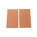 100pcs Rectangle Shape Earring Display Cards - Jewelry Tassel Earrings Hang Tags