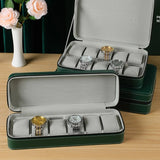 6/10/12 Slot PU Leather Watch Cases
