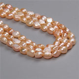 Baroque Natural Freshwater Pearls Beads Loose Round Pearl Bead