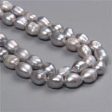 Baroque Natural Freshwater Pearls Beads Loose Round Pearl Bead