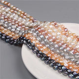 Baroque Natural Freshwater Pearls Beads Loose Round Pearl Bead