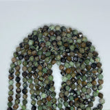 6-10mm High Mixed Green Opal Sun Stone Bracelet DIY Loose Bead Gemstone