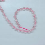 6-10mm Rose Quartz Sun Stone Bracelet DIY Loose Bead Gemstone