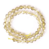 6-10mm Citrine Beads Faceted Light Yellow 15'' DIY Bracelets