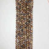 6-10mm Natural Yellow Sunstone Gem Bead for DIY Jewelry Making