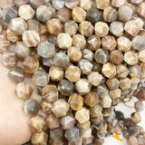 6-10mm Natural Yellow Sunstone Gem Bead for DIY Jewelry Making