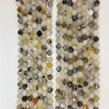 6-10mm Agate Gemstone Loose Beads for DIY Jewelry Making