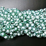6-10mm Green Buddhism Buddha DZI Agates Beads 14'' DIY Beads