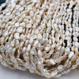 6-10mm Small Nuggets Stone Pearl Beads - Natural Freshwater Pearl Beads