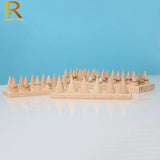 Solid Wood Jewelry Rings Display Stand Cone Storage Rack