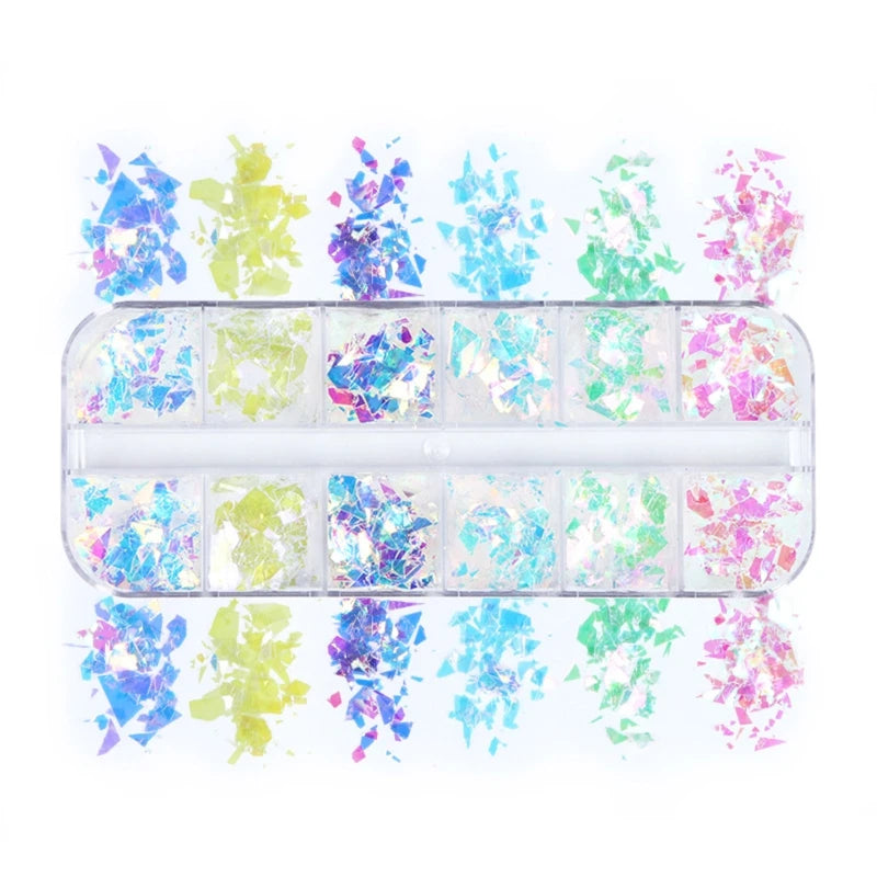Glitter Nail Sequins Makeup Patch Jewelry DIY Decoration Accessories