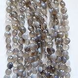 12MM Grey Agate Gemstone Healing Power Natural Stone for Jewelry Making DIY