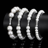 Freshwater Pearl Beaded Bracelet Stainless Steel Clasp