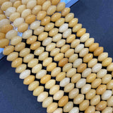 6*12MM Natural Stone Round Flat Beads for Jewelry Making
