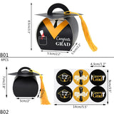 Doctor Hat Graduation Candy Box 6/12Pcs