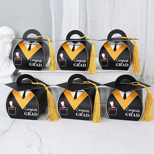 Doctor Hat Graduation Candy Box 6/12Pcs