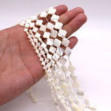 6-12mm Shell Pearl Mother-of-pearl Flower Bead Jewelry DIY